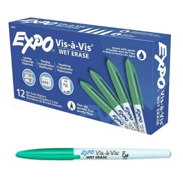 锐意 胶片记号笔（水性），16004 绿色 线幅0.7mm 售卖规格：1支