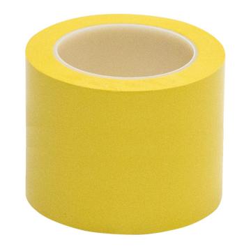 布朗森/BRONSON 通用型地板划线胶带，高性能PVC自粘性材料，100mmx22m，黄，A66091 售卖规格：1卷