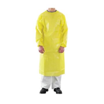 微护佳/Microgard C级带袖防化围裙，YE30-W-99-214-00，XL MC3000 黄色 售卖规格：1件