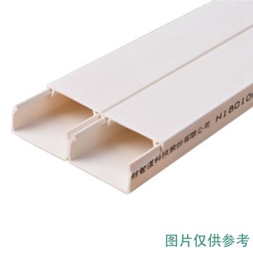 中财 PVC线槽，30*15 （2米/根 40米的整数倍起订） 售卖规格：1米