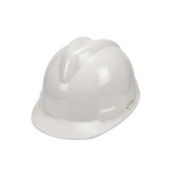 添盾 V型ABS标准型安全帽，TD-HT03-白 旋转式帽衬，Y型下颚带 售卖规格：1顶