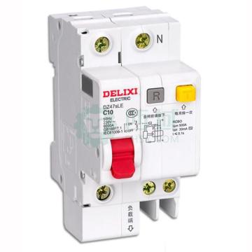 德力西/DELIXI 微型剩余电流保护断路器，DZ47SLEN2C32 DZ47sLE 2P C 32A 售卖规格：1个