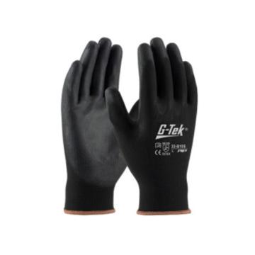 PIP 黑色PU聚氨酯涂层手套，33-B105 （100双/箱 整箱订货）