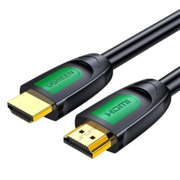 绿联/UGREEN HDMI高清连接线，HD101（绿黑 15米） 26AWG OD8.0MM 支持1080P 60HZ 售卖规格：1条
