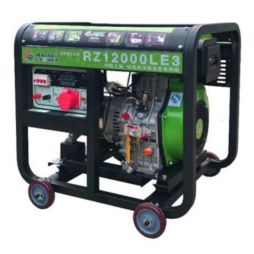锐孜/SHRAISE 柴油电机组，RZ12000LDE/3 9KW，单相，静音 售卖规格：1台