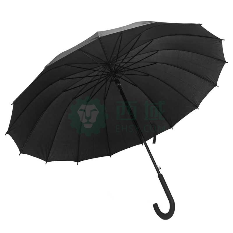 安赛瑞 黑色商务大雨伞,39816 加大直骨超大防风雨伞遮阳太阳伞 售卖规格:1把【多少钱 规格参数 图片 采购】-西域