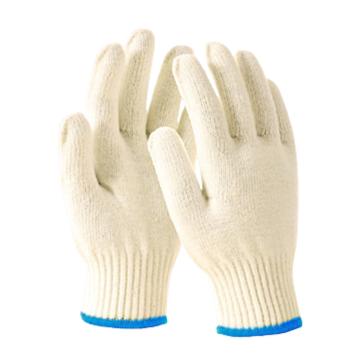 Raxwell 600g棉纱手套，本白，10针，12副/袋，RW2102