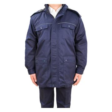 百树 冬季工作服套装，BS冬防静电蓝-2XL 新雪丽保暖棉，藏蓝色（180） 售卖规格：1套