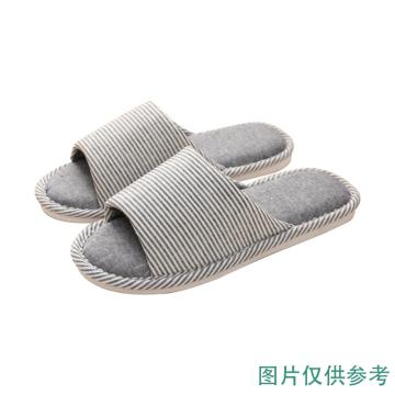 蓝卡诺/RANCRNUO 布面拖鞋，灰色43-44码 售卖规格：1双