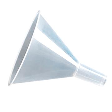 安赛瑞 塑料漏斗（5个装）透明三角漏斗分液漏斗 实验室液体分装工具直径50mm，600033 售卖规格：5个/件