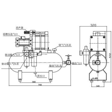 精诚工科 拉爆设备选配泵，SWP-05-G(增压倍数：5倍)