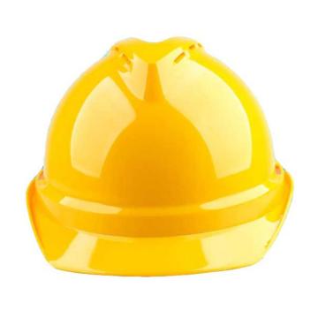 天意州 安全帽，VT型 黄 透气孔 售卖规格：1顶