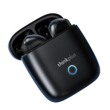 ThinkPlus 蓝牙耳机，LP50 黑色 真无线半入耳式跑步运动降噪耳机 通用苹果华为小米手机 售卖规格：1个