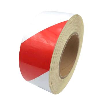 Raxwell 通用型反光胶带，30mm×45.7m，红白间隔，PET，RSST0007 售卖规格：1卷