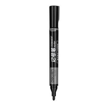 得力 物流油性记号笔，6881 黑色 1.5mm 售卖规格：1支