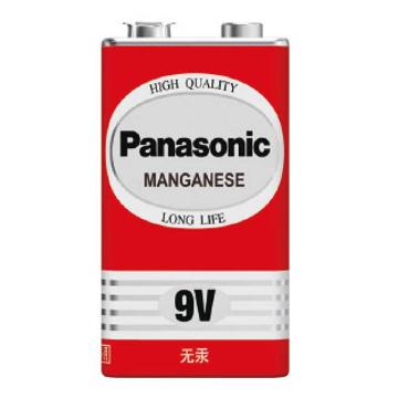 松下/Panasonic 9V碳性电池，6F22ND/1S 售卖规格：1粒