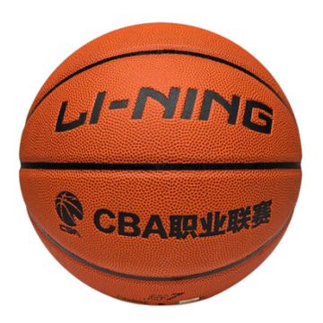 李宁 6号篮球，LBQK576-1 CBA联赛官方比赛篮球成人女子室内外PU材质蓝球 售卖规格：1个