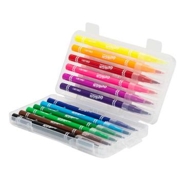 得力 12色软头水彩笔，70680 (混)(12色) 售卖规格：1盒