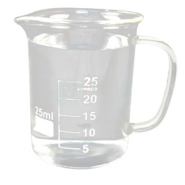 安赛瑞 玻璃带把烧杯（2只装）把手烧杯带柄量杯刻度杯测量杯 2000ml，600062 售卖规格：2个/件