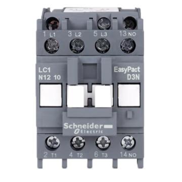施耐德电气 EasyPact D3N（LC1N）系列三极交流控制接触器，LC1N1210M5N 12A，220V50Hz，1NO 售卖规格：1个