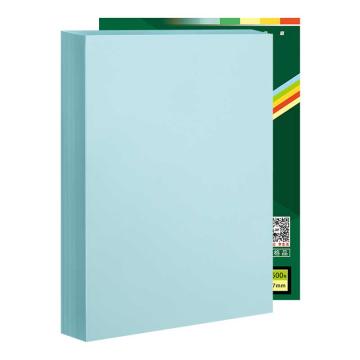 新绿天章 彩色复印纸，P2264 80G/A5/浅蓝色 500页/包 售卖规格：1包