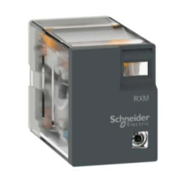 施耐德电气 小型中间继电器含底座，RXM2LB2P7+RXZE1M2C 售卖规格：1个
