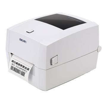 得力 （deli）熱敏熱轉印二合一打印機，DL-888T 不干膠/小票/標簽/條碼電子面單打印機 單位：臺