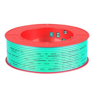 德力西/DELIXI 电线电缆，DL1601083042 BV2.5平方 单芯单股铜线 家装家用铜芯电线 100米 绿色 售卖规格：1卷