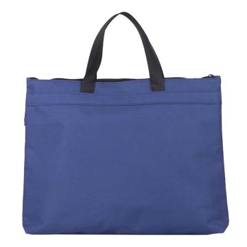 得力（deli） 帆布手提袋文件袋档案袋公文包公文袋A4风琴包，蓝色（加厚型） ，5845 单位：个