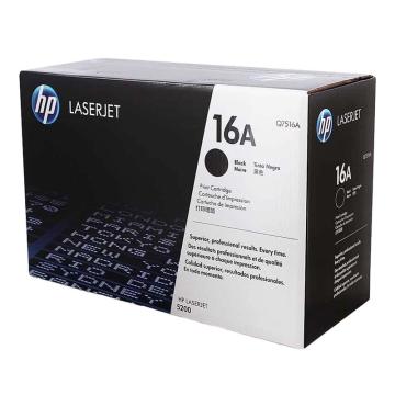 惠普/HP 硒鼓，Q7516A 黑色（适用HPLaserJet5200/5200TN/5200DTN/5200L/5200LX、12000页） 售卖规格：1个