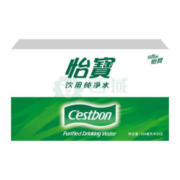 怡宝/C'estbon 纯净水，555ml*24瓶 箱装 10箱起订 售卖规格：24瓶/箱