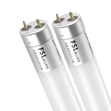 佛山照明/FSL LED T8灯管，晶莹系列（升级为超炫）18W，白光，1.2m，双端进电 售卖规格：25根/箱