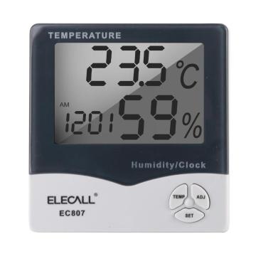 伊莱科 温湿度计，EC807 售卖规格：1个