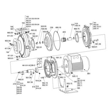 凯士比/KSB 机械密封备件包，Shaft Seal-WS25-07，适用ETB系列 下单请提供完整机组型号 售卖规格：1套