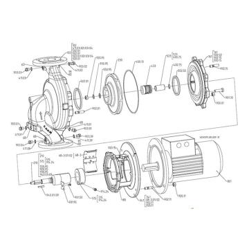 凯士比/KSB 机械密封备件包，Shaft Seal-WS25-07，适用ETL系列 下单请提供完整机组型号 售卖规格：1套