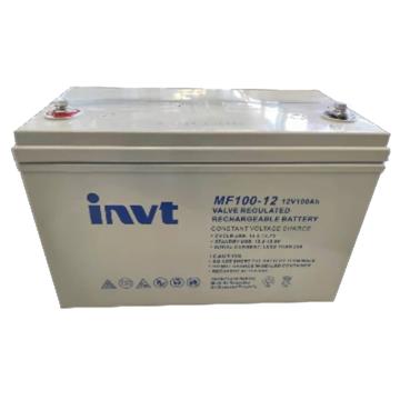 英威腾 12V 100AH阀控式免维护蓄电池，MF100-12 (如需配线提前沟通) 售卖规格：1个