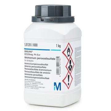 默克/MERCK 过硫酸铵，1.01201.1000 CAS:7727-54-0，EMSURE® ACS,Reag. Ph Eur，1kg/瓶 售卖规格：1瓶