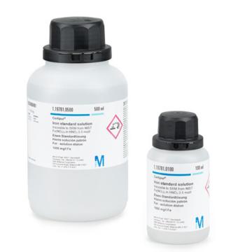 默克/MERCK 钴标液，1.19785.0500 Co(NO₃)₂ in HNO₃溶液，1000mg/l，500ml/瓶 售卖规格：1瓶