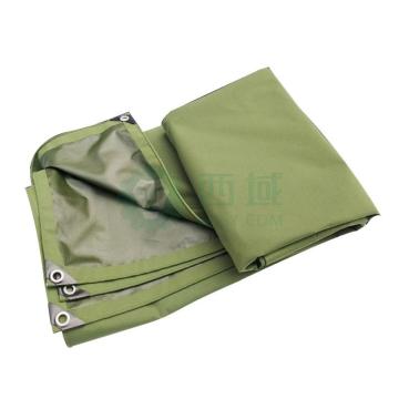 Raxwell 单面涂胶防雨帆布，尺寸(m):4*8，厚度:0.76（±0.05）mm 包边包角，克重:550g/平方 售卖规格：1块