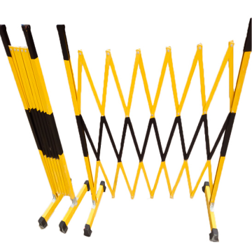 固乡 伸缩围栏杆，黄色 高1.2米 可伸缩至2.5长 售卖规格：1个