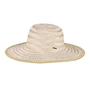 星工 竹编草帽，WF018 劳保草帽，男女款，可调节帽绳 售卖规格：1个