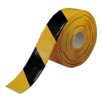 安赛瑞 AGV磁条保护胶带，1mm厚PVC基材，50mm×30m，黄/黑，12013 售卖规格：1卷
