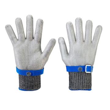 星工 防割手套，短款 ，蓝色 不锈钢丝5级，防刀刃切割，耐磨，1只（1只=1副） 售卖规格：1副
