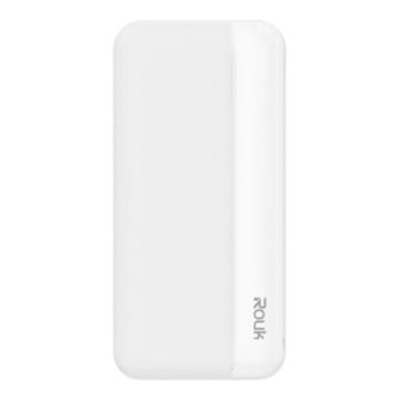 柔刻/ROUK 充电宝，A10 白 10000毫安充电宝 适用：Apple/Micro/Type-C接口的手机/平板 售卖规格：1台