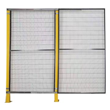 锦安行 密孔机器人护栏，一网一柱，1.5m*1.2m*3.0mm，边框20mm*20mm，立柱60*60mm，网孔25*100mm，JCH-JQW-1512 售卖规格：1套