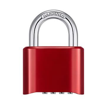 炬芯 锌合金红色底开密码锁，锁体宽52mm 四位密码 ZCD6501 红色 红色 售卖规格：1个