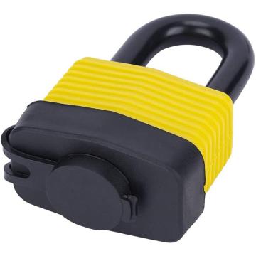 炬芯 户外防水短梁千层锁，不通开 锁体宽49mm FS6402D 黄色 FS6402D 黄色 售卖规格：1个