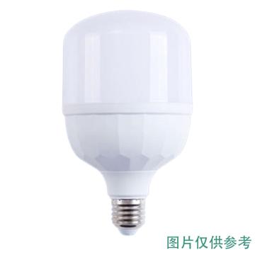 普瑞斯 LED钻石塑包铝球泡，50W-E27 白光 售卖规格：1个