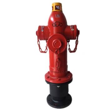 天广 地上消防栓，球墨铸铁，进水口法兰连接，SS100/65-1.6 售卖规格：1个