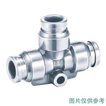 SMC SUS316快换接头，KQG2T06-00 T型接管 售卖规格：1个